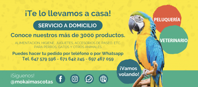 Servicio a domicilio de Mökai Mascotas